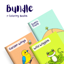 Nature & Wonder Bundle – 7 Coloring Books